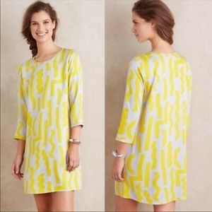 SOLD! Dusen Dusen Abstract Printed Shift Dress, US M